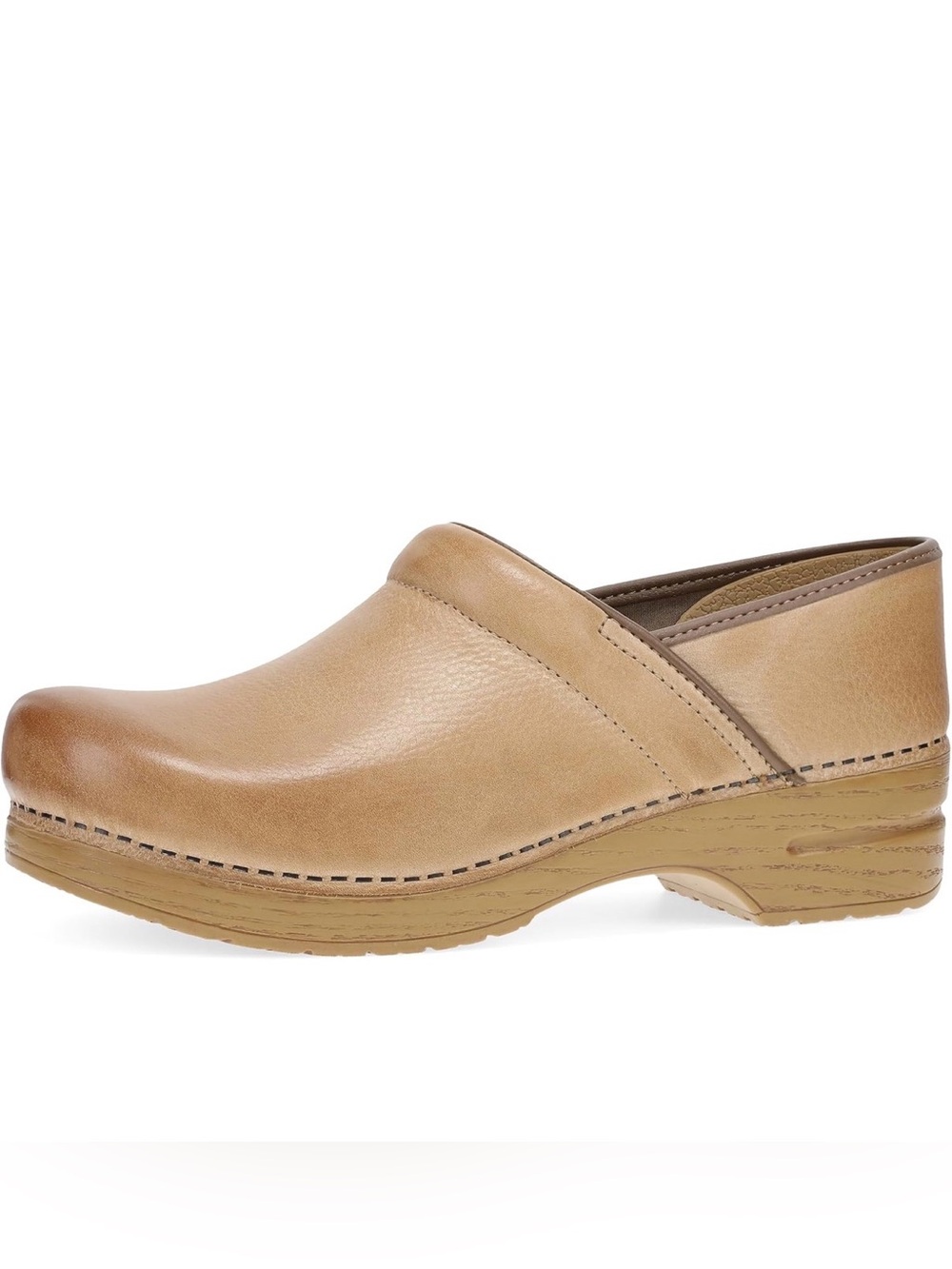 Dansko Professional Slip-On Clogs for Women Honey Distressed 9.5-10 Wide